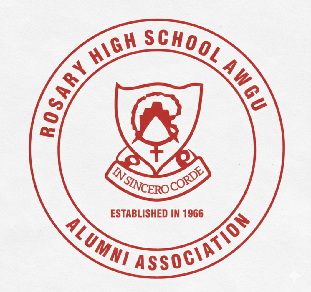 Rosary High School Awgu Alumni Logo